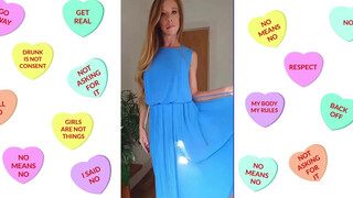 4. ???? Transparent Dress Challenge ????