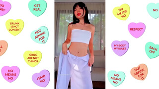 7. ???? Transparent Dress Challenge ????