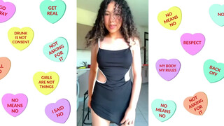 3. ???? Transparent Dress Challenge ????