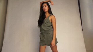 4. Topless photoshoot starting at 1:30