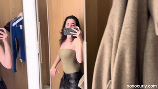 8. SKIMS “BF” | See-Through Try On Haul | lots of pokies and underboob xoxocurly