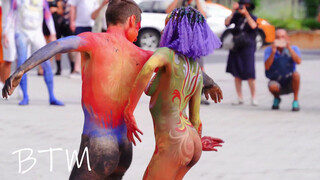 2022 BODY PAINT DAY NYC dance