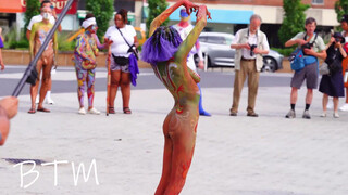 1. 2022 BODY PAINT DAY NYC dance