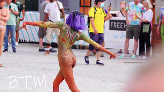 3. 2022 BODY PAINT DAY NYC dance