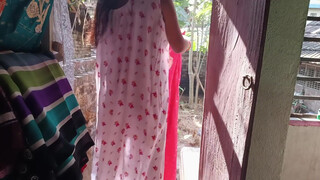 2. desi ARZ hot transparent boob at 00:25