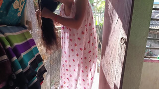 3. desi ARZ hot transparent boob at 00:25