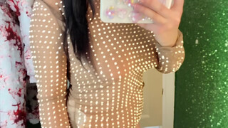 1. See-Through Try On Haul | Transparent Lingerie and Clothes | Try-On Haul At The Mall #4