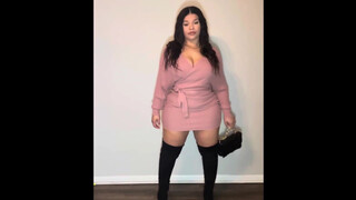 7. Try on haul thick girl