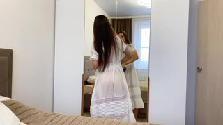 6. Kira, where is your underwear? | transparent dress | upskirt 1:34 – 1:44