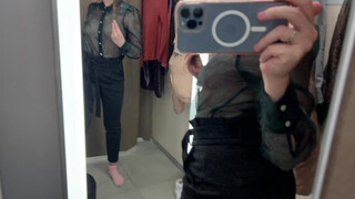 5. [4K] Transparent Clothes Try-on Haul with Olivia ????