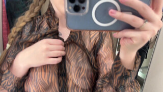8. [4K] Transparent Clothes Try-on Haul with Olivia ????