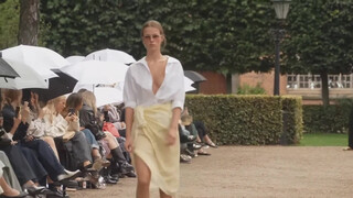 10. Sexy braless fashion catwalks