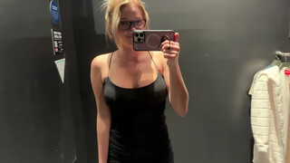 5. Sheer top try on