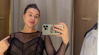 9. Transparent Clothes – See through Natural tits
