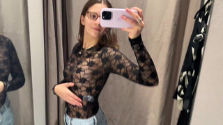 4. Transparent Clothes Try on Haul with Emily #2