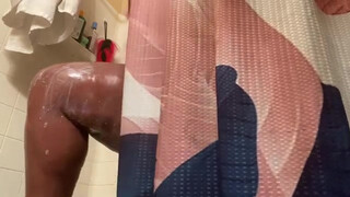 8. Shower Routine BBW Lady nipslip 18:11