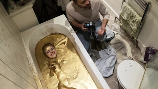 5. Full naked photoshoot and bodypainting,