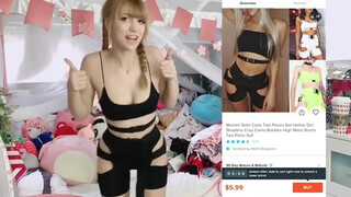 2. Trying on $1 bras panties! Expectation Vs Reality (Review Video) Part 1