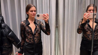 8. Transparent Try-on Haul with Emilia | See Through Haul