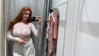 6. Transparent Try-on with Katy – Transparent whole video best view with second outfit 1:48