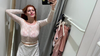 7. Transparent Try-on with Katy – Transparent whole video best view with second outfit 1:48