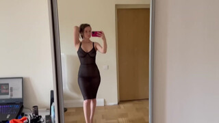 1. Transparent Lingerie Try On haul