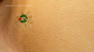9. Temporary Tattoos & rubbing Pussy – kinky
