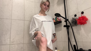 [4K] Transparent Clothes | Dry vs Wet Try-on Haul with Moonsi