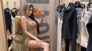 7. She’s already wearing net dress but complete nip slip at 2:45 , 4:13