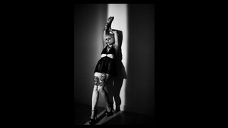 6. Tattooed girl spreads her legs at 9:05 in “B.T.S: Sheer Lingerie & Art Nude Photoshoot with model Heather (18+)”