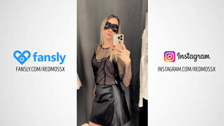 3. TRY ON HAUL | Nipples visible from the start