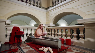 5. Voluptuous performance artist disrobing… again… (3:02)