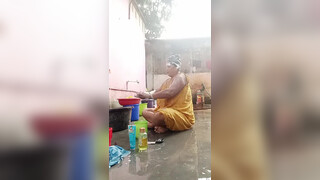 Indian shower braless transparent at 18:45