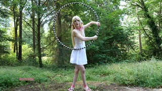 7. Hula Hooping Dance Workout – Chi from Chobits Cosplay