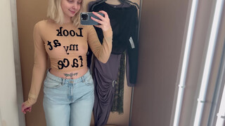 10. See-Through Try On Haul | Transparent Lingerie and Clothes | Try-On Haul At The Mall #7