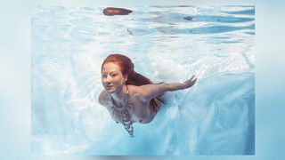 10. Nude Photo shoot under Water