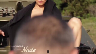 8. Nude in public! photoshoot
