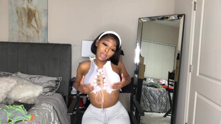 3. big titties under black see-thru outfit @ 6:58!