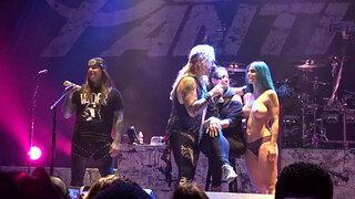 9. Steel Panther - The perfect Blue hair girl..