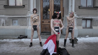 9. Nude protest