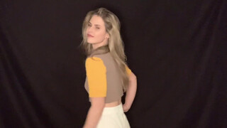 10. Caitlin Sway's back on another channel. Crop top and bodysuit videos are up on this one. Video contains mons shots and blurred ass starting at 00:34