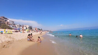 7. At Barcelona beaches noone has their bikini top on