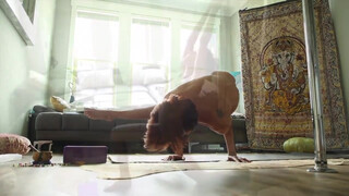 8. Nude yoga