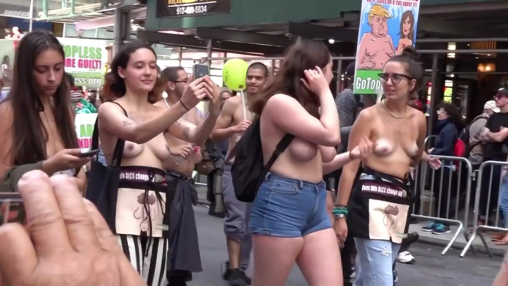 Relax & Belief (GO TOPLESS PRIDE PARADE) NYC 