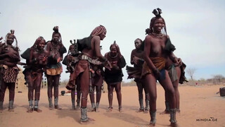 2. Himba tribe girls nude dance ! Must watch ????