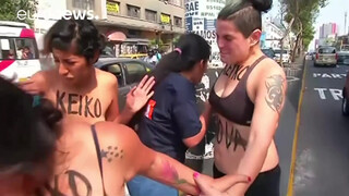 8. Topless Protesters