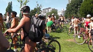 4. Vancouver Naked Bike Ride 2012 - part 1 of 3