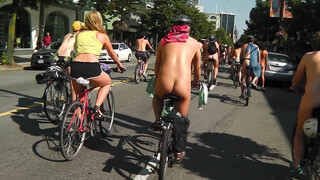 9. Vancouver Naked Bike Ride 2012 - part 1 of 3