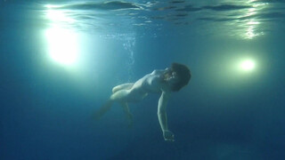 5. Julia, underwater fine nude art, evening shoot. Bali
