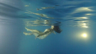 6. Julia, underwater fine nude art, evening shoot. Bali